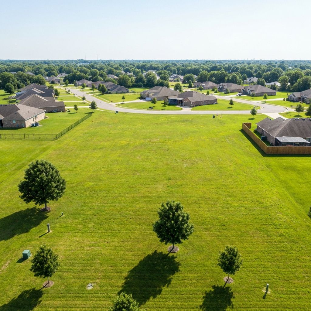 Open land representing the journey toward secure housing
